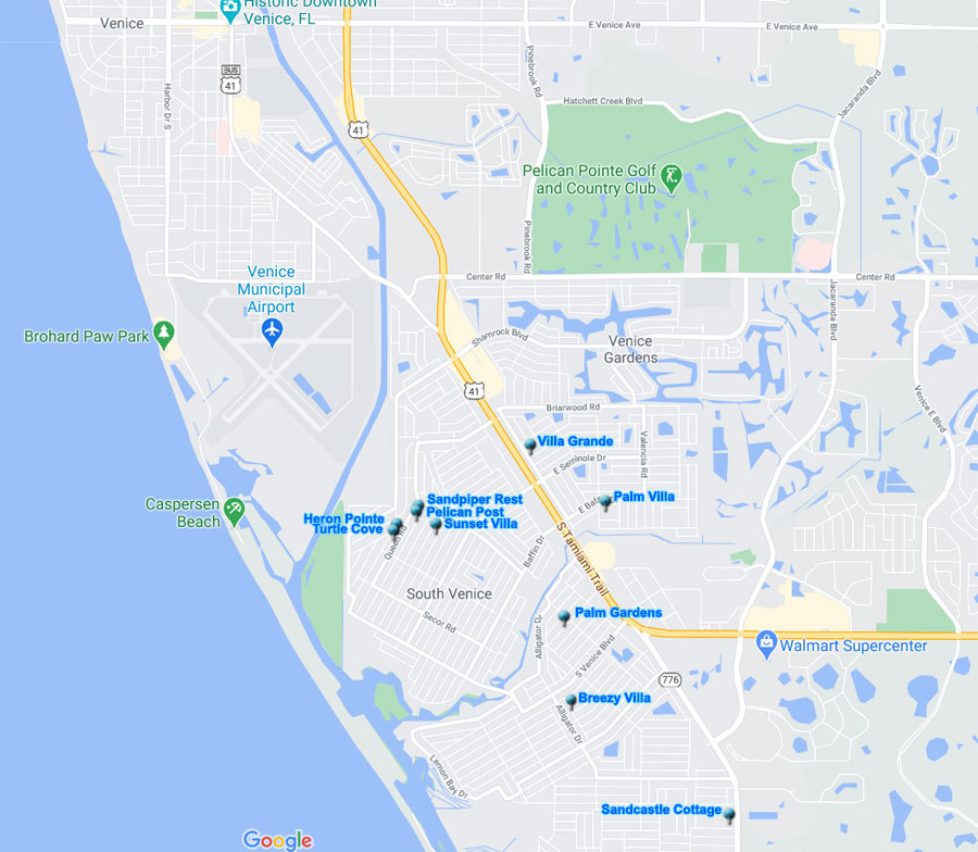 Sandpiper Properties Map